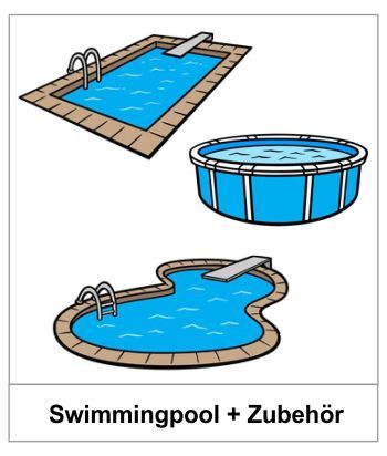 Swimmingpool + Zubehör